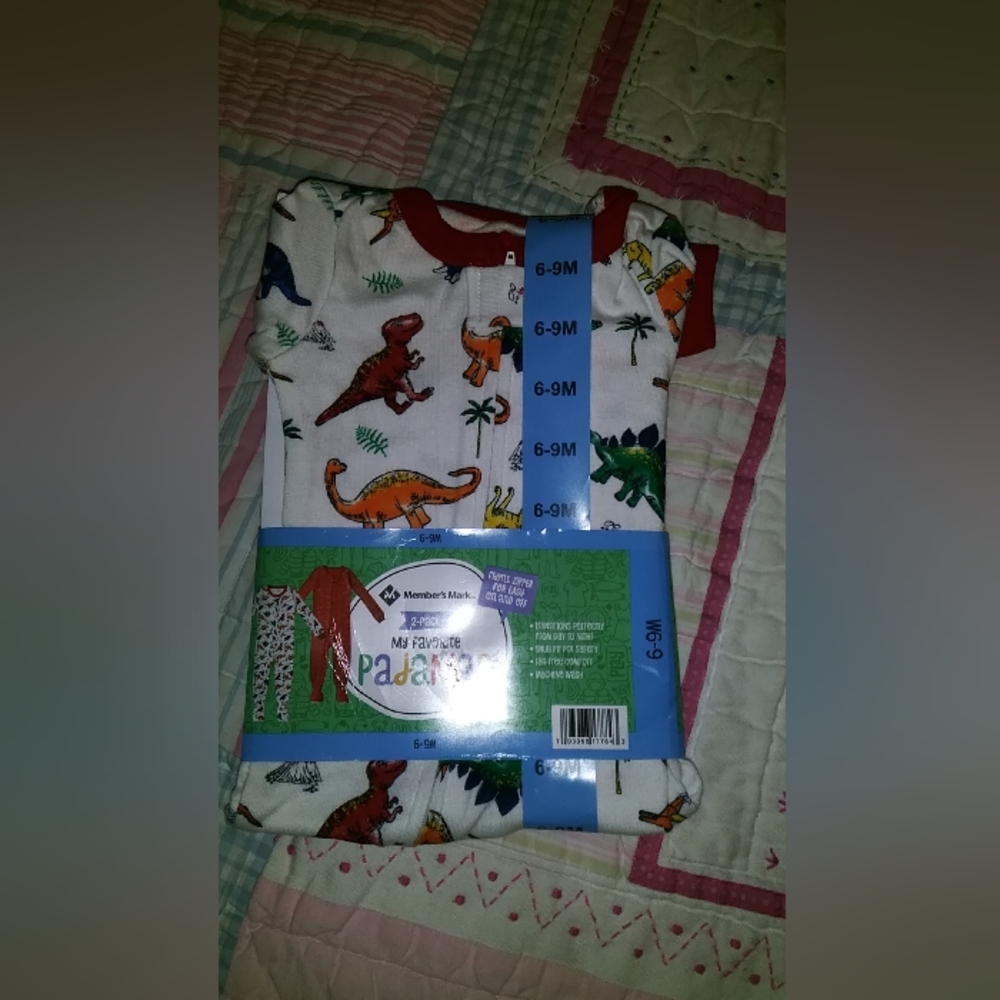 6/9  2 set of PJs for baby